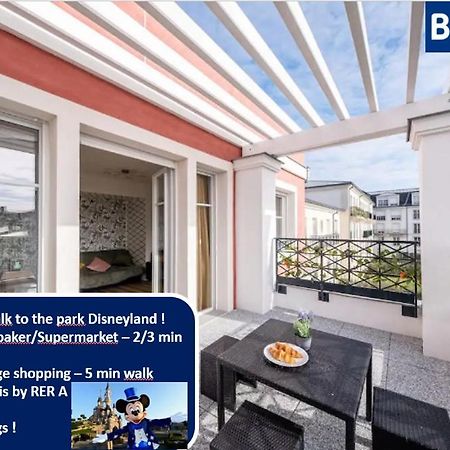Disney At Home 3 Bed Rooms- Confort 90M2 - Best Location Serris Kültér fotó